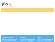Tablet Screenshot of casadelascolinas.com